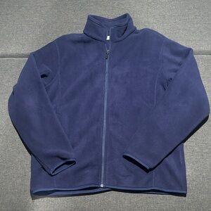 Amazon Essentials Dark Blue Fleece Jacket
